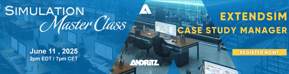 Simulation Master Class - ExtendSim Case Study Manager