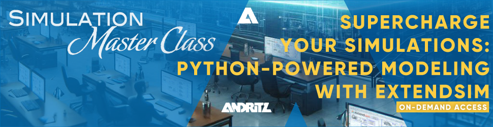 Supercharge Your Simulations: Python Powered Modeling with ExtendSim