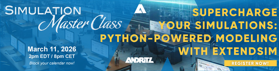 Supercharge Your Simulations: Python Powered Modeling with ExtendSim