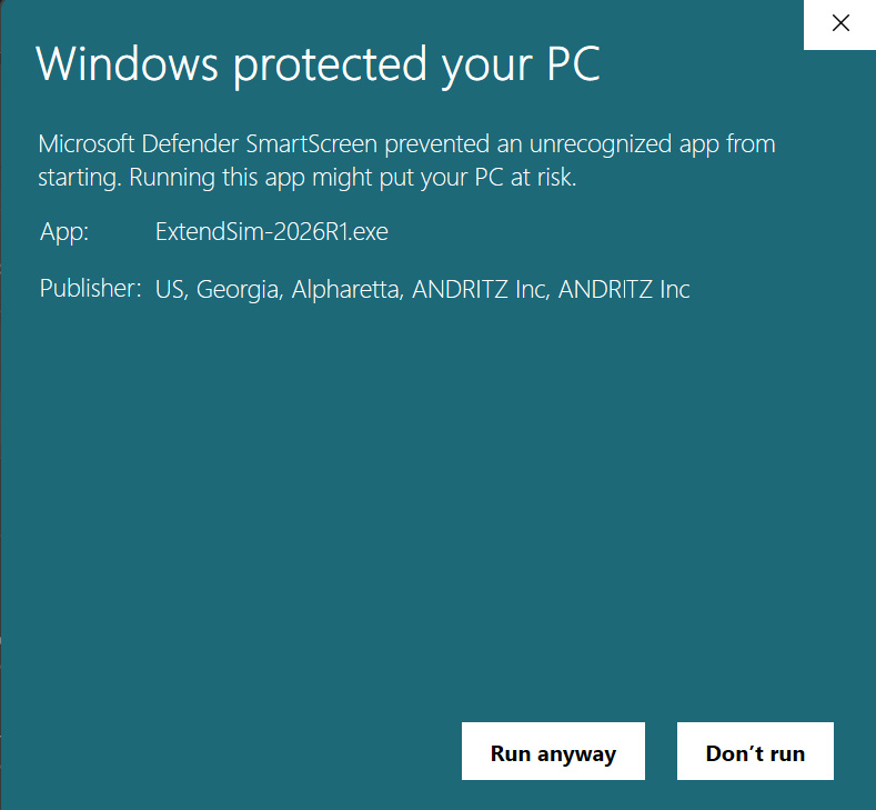 Windows Defender Smartscreen