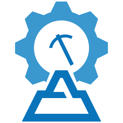 Wire-Frame of Gear with Mining Tool